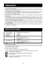 Preview for 22 page of Sharp R-21HC Operation Manual