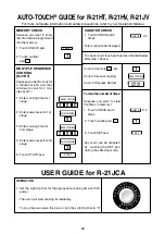 Preview for 23 page of Sharp R-21HC Operation Manual