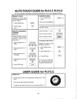 Preview for 23 page of Sharp R-21LC Operation Manual