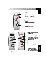 Preview for 5 page of Sharp R-222 Operation Manual With Cookbook