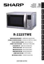 Sharp R-222STWE Operation Manual preview