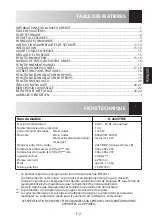 Preview for 53 page of Sharp R-222STWE Operation Manual