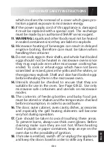 Preview for 225 page of Sharp R-222STWE Operation Manual