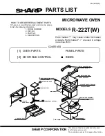 Preview for 31 page of Sharp R-222T Carousel Service Manual