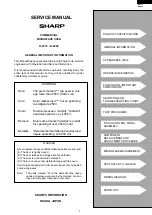 Preview for 3 page of Sharp R-2275 Service Manual