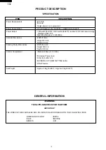 Preview for 4 page of Sharp R-2277 Service Manual