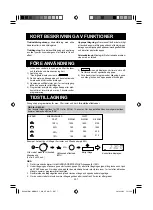 Предварительный просмотр 24 страницы Sharp R-22AM Operation Manuall