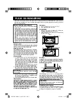 Предварительный просмотр 74 страницы Sharp R-22AM Operation Manuall