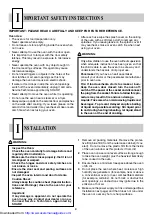 Preview for 5 page of Sharp R-22AT Operation Manual