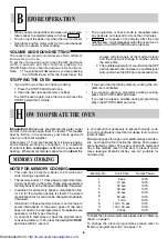 Preview for 7 page of Sharp R-22AT Operation Manual