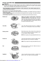 Preview for 18 page of Sharp R-22AT Operation Manual