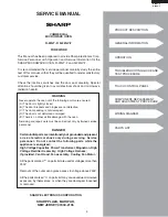 Предварительный просмотр 5 страницы Sharp R-22GT-F Service Manual