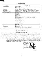 Предварительный просмотр 6 страницы Sharp R-22GT-F Service Manual