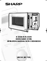 Preview for 1 page of Sharp R-230AM Operation Manual With Cookbook