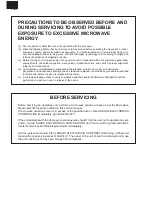 Preview for 2 page of Sharp R-230HKL Supplemental Manual