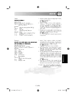 Preview for 115 page of Sharp R-231(IN)W Operation Manual With Cookbook