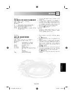 Preview for 137 page of Sharp R-231(IN)W Operation Manual With Cookbook