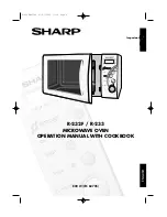 Preview for 1 page of Sharp R-232F Operation Manual With Cookbook