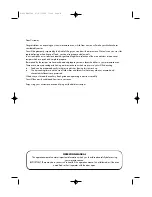 Preview for 2 page of Sharp R-232F Operation Manual With Cookbook