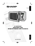 Sharp R-234 Operation Manual With Cookbook preview