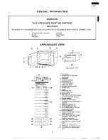 Preview for 5 page of Sharp R-2380 Service Manual