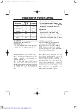 Preview for 9 page of Sharp R-238A Operation Manual With Cookbook