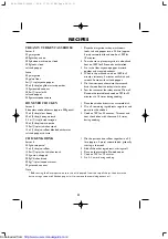 Preview for 34 page of Sharp R-238A Operation Manual With Cookbook