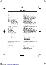 Preview for 37 page of Sharp R-238A Operation Manual With Cookbook