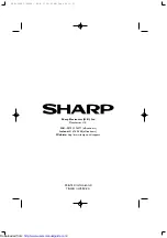 Preview for 44 page of Sharp R-238A Operation Manual With Cookbook