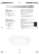 Preview for 81 page of Sharp R-239-A Operation Manual With Cookbook