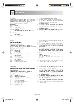 Preview for 82 page of Sharp R-239-A Operation Manual With Cookbook