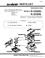 Preview for 33 page of Sharp R-239 Service Manual