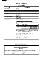 Preview for 4 page of Sharp R-2397 Service Manual