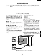 Preview for 31 page of Sharp R-2397 Service Manual