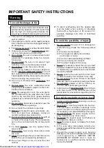 Preview for 2 page of Sharp R-240D Operation Manual And Cooking Manual