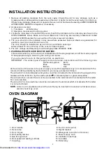 Preview for 4 page of Sharp R-240D Operation Manual And Cooking Manual