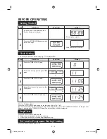 Preview for 7 page of Sharp R-242R Operation Manual