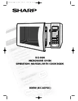 Preview for 1 page of Sharp R-244M Operation Manual With Cookbook