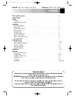 Preview for 3 page of Sharp R-244M Operation Manual With Cookbook