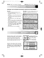 Preview for 7 page of Sharp R-244M Operation Manual With Cookbook