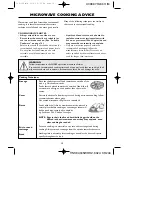 Preview for 16 page of Sharp R-246 Operation Manual With Cookbook