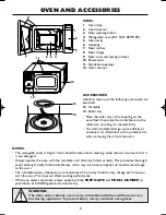 Предварительный просмотр 4 страницы Sharp R-247 Operation Manual With Cookbook