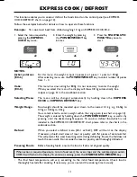 Предварительный просмотр 13 страницы Sharp R-247 Operation Manual With Cookbook