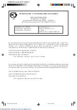 Preview for 2 page of Sharp R-247E Operation Manual And Cooking Manual