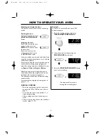 Preview for 11 page of Sharp R-248D Operation Manual With Cookbook