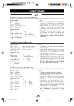 Preview for 115 page of Sharp R-248J Operation Manual And Recipes