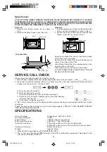 Предварительный просмотр 16 страницы Sharp R-2498J Operation Manual And Cooking Manual