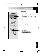 Предварительный просмотр 5 страницы Sharp R-24ST Operation Manual With Cookbook