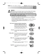 Preview for 19 page of Sharp R-24STM Operation Manual With Cookbook