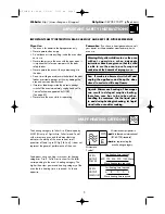 Preview for 7 page of Sharp R-254M Operation Manual With Cookbook